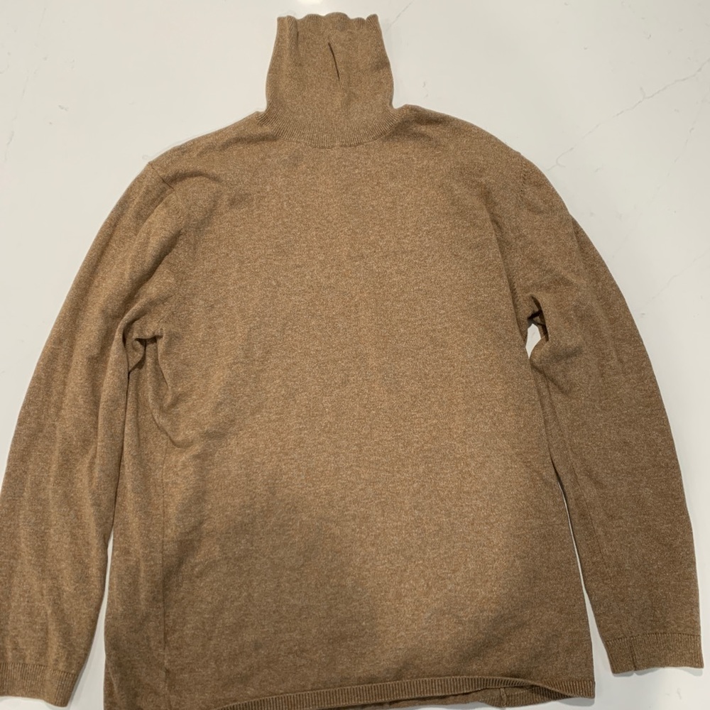Top Man Tan Turtle Neck
